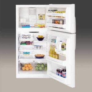 GE 17.9 Cu. Ft. Top-Freezer Refrigerator|STS18ZCPWW