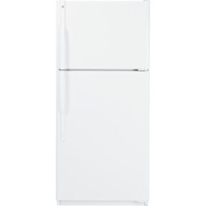 GE 18.0 Cu. Ft. Top-Freezer Refrigerator|GTH18ECEWW