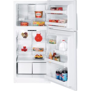 GE 18.0 Cu. Ft. Top-Freezer Refrigerator|GTS18DBPLWW