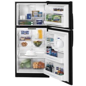 GE 18.0 Cu. Ft. Top-Freezer Refrigerator|GTS18JBPBB
