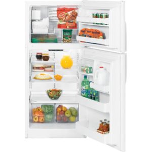 GE 18.0 Cu. Ft. Top-Freezer Refrigerator|GTS18JCPWW