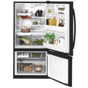 GE 18.1 Cu. Ft. Bottom-Freezer Door Refrigerator|GBS18HBRBB