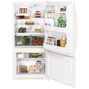 GE 18.1 Cu. Ft. Bottom-Freezer Door Refrigerator|GBS18HBRCC