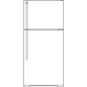 GE 18.1 Cu. Ft. Top-Freezer Refrigerator|GTS18CCBLWW