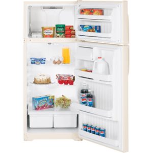 GE 18.2 Cu. Ft. Top-Freezer Refrigerator|GTS18CBSLCC