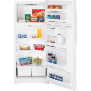 GE 18.2 Cu. Ft. Top-Freezer Refrigerator|GTS18CBSLWW