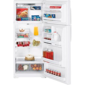 GE 18.2 Cu. Ft. Top-Freezer Refrigerator|GTS18FBSWW