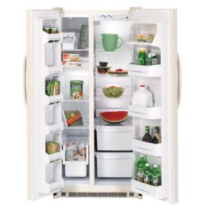 GE 19.8 Cu. Ft. Capacity Side-By-Side Refrigerator|GSS20DBPCC