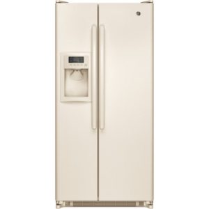 GE 20.0 Cu. Ft. Side-By-Side Refrigerator|GSS20ETHCC