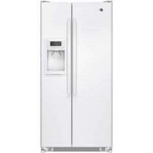 GE 20.0 Cu. Ft. Side-By-Side Refrigerator|GSS20ETHWW