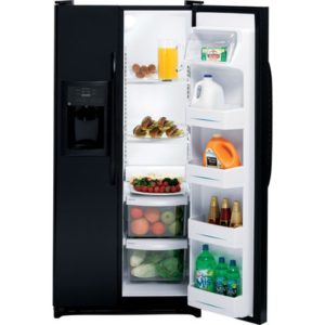 GE 20.0 Cu. Ft. Side-By-Side Refrigerator with Dispenser|GSS20IETBB