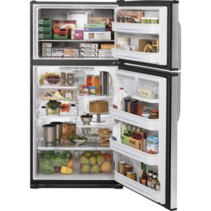 GE  21.0 Cu. Ft. Stainless Top-Freezer Refrigerator|GTH21SBWSS