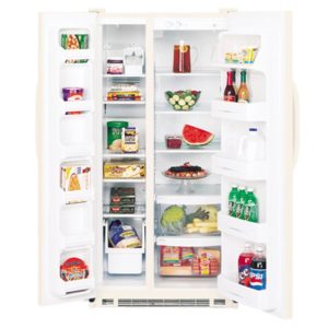 GE 21.7 Cu. Ft. Side -By-Side Refrigerator|GSS22IBMCC
