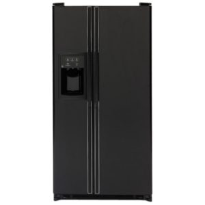 GE 21.8 Cu. Ft. Side-By-Side Refrigerator with Dispenser|GSS22WGMBB