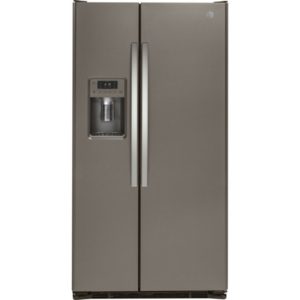 GE 21.9 Cu. Ft. Counter-Depth Side-By-Side Refrigerator|GZS22DMJES
