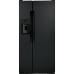 GE 23.0 Cu. Ft. Side-By-Side Refrigerator|GSS23GGPBB