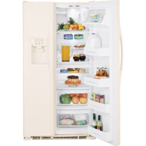 GE 23.1 Cu. Ft. Side-By-Side Refrigerator with Dispenser|ESS23XGSCC