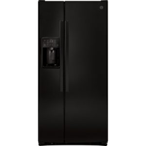 GE 23.2 Cu. Ft. Side-By-Side Refrigerator|GSS23GGKBB