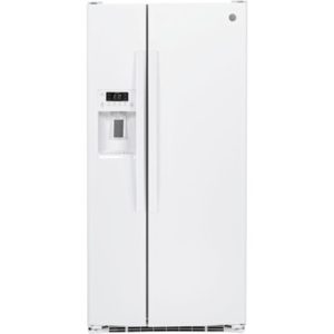 GE 23.2 Cu. Ft. Side-By-Side Refrigerator|GSS23GGKWW
