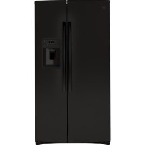 GE 25.1 Cu. Ft. Side-By-Side Refrigerator|GSS25IGNBB
