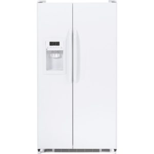 GE 25.3 Cu. Ft. Side-By-Side Refrigerator|GSH25JGDWW