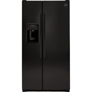 GE 25.3 Cu. Ft. Side-By-Side Refrigerator|GSS25GGHBB