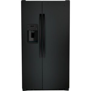 GE 25.3 Cu. Ft. Side-By-Side Refrigerator|GSS25GGPBB