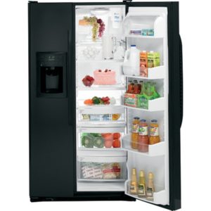 GE 25.4 Cu. Ft. Side-By-Side Refrigerator with Dispenser|ESF25KGTBB
