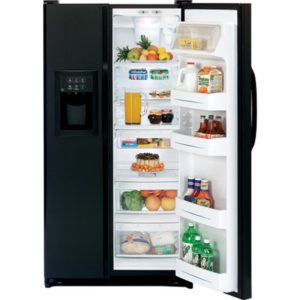 GE 25.4 Cu. Ft. Side-By-Side Refrigerator with Dispenser|ESS25XGSBB