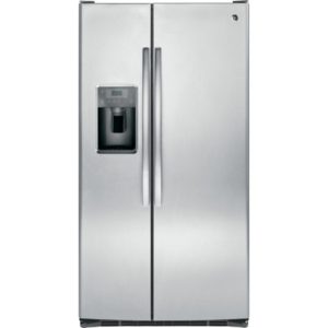 GE 25.9 Cu. Ft. Side-By-Side Refrigerator|GSE26GSESS