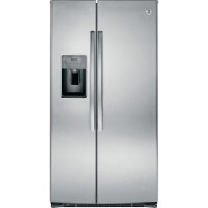 GE 25.9 Cu. Ft. Side-By-Side Refrigerator|GSE26HSESS