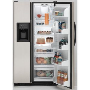 GE 26.6 Cu. Ft. Capacity Side-By-Side Refrigerator|SSL27RGRBS