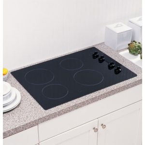 GE 30 Built-In CleanDesign Electric Cooktop|JP340BJBB