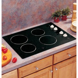 GE 30 Built-In CleanDesign Electric Cooktop|JP340CJCC