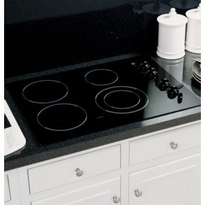 GE 30 Built-In CleanDesign Electric Cooktop|JP355BKBB