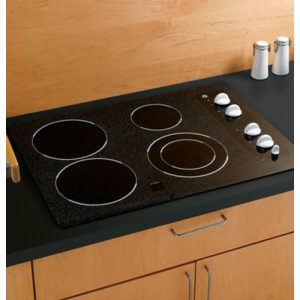 GE 30 Built-In CleanDesign Electric Cooktop|JP355WKWW