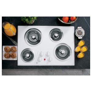 GE 30 Built-In Electric Cooktop|JP328WKWW