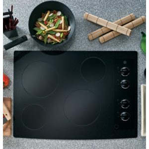 GE 30 Built-In Electric Cooktop|JP336DDBB