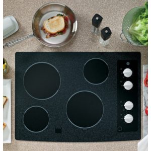 GE 30 Built-In Electric Cooktop|JP336DDWW