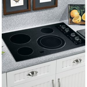 GE 30 Built-In Electric Cooktop|JP356BMBB
