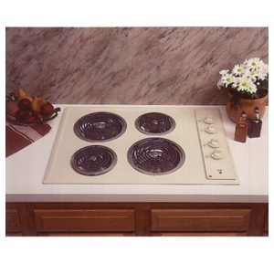 GE 30 Built-In Electric Cooktop with Calrod Heating Elements|JP326AVAA