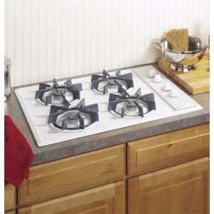 GE 30 Built-In Gas Cooktop|JGP326WEFWW