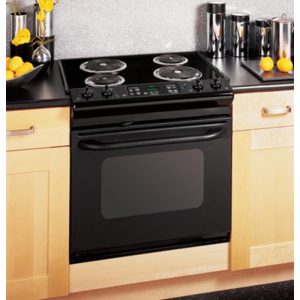 GE 30 Drop-In Electric Range with Self-Cleaning Oven|JDP39BKBB
