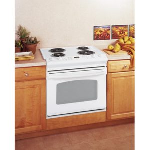 GE 30 Drop-In Electric Range with Self-Cleaning Oven|JDP39DNWW