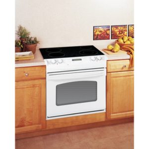 GE 30 Drop-In Electric Range with Self-Cleaning Oven|JDP42DTWW
