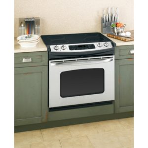 GE 30 Drop-In Electric Range with Self-Cleaning Oven|JDP42STSS