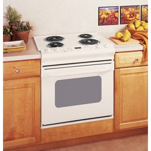 GE 30 Drop-In Electric Range with Standard Clean Oven|JDS28CKCC