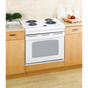 GE 30 Drop-In Electric Range with Standard Clean Oven|JDS28DNWW