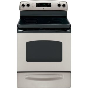 GE 30 Free-Standing CleanDesign Electric Range|JB620GRSA