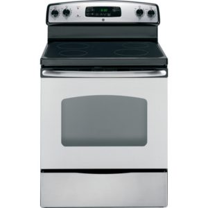 GE 30 Free-Standing CleanDesign Electric Range|JB620SRSS